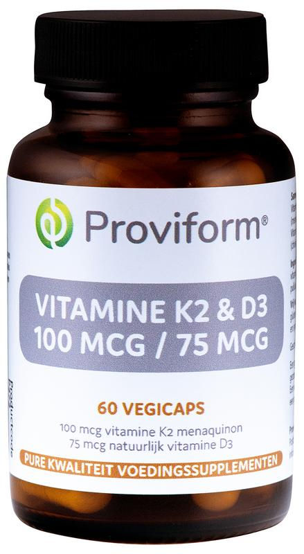 Proviform Vitamine K2 100mcg & D3 75mcg