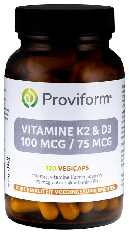 Proviform Vitamine K2 100mcg & D3 75mcg