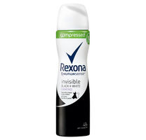Rexona Deodorant spray compressed invisible diamond