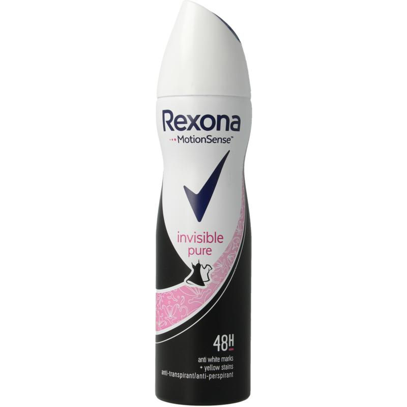 Rexona Deodorant spray invisible pure
