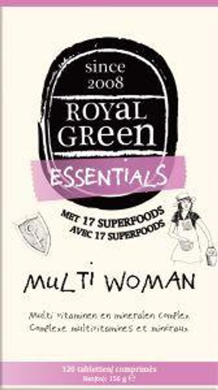 Royal Green Multi woman