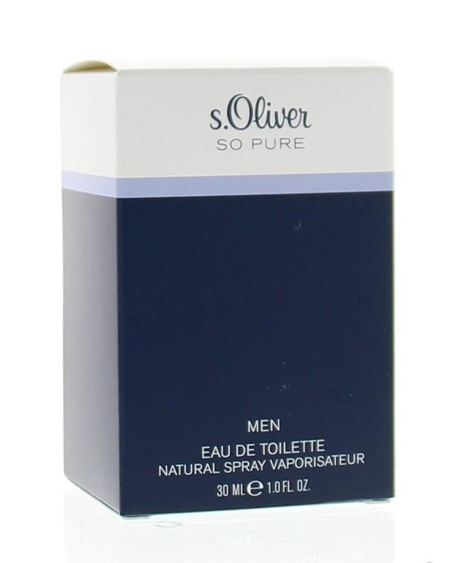 S Oliver So pure men eau de toilette