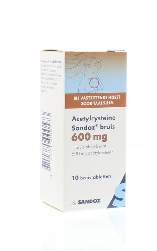Sandoz Acetylcysteine 600 mg