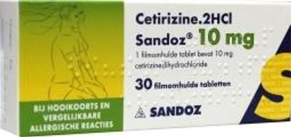 Sandoz Cetirizine 10mg