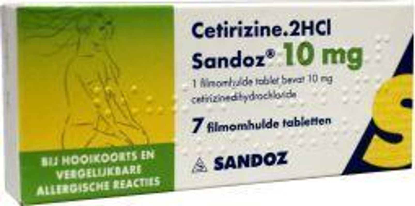 Sandoz Cetirizine DICHL 10mg