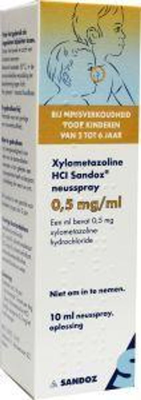 Sandoz Xylometazoline 0.5mg/ml spray