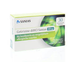 Sanias Cetirizine 10mg DICHL