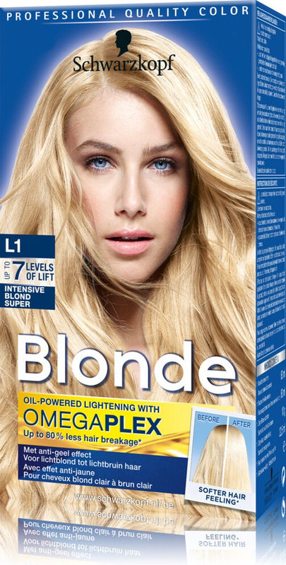 Schwarzkopf Blonde haarverf intensive blond super L1