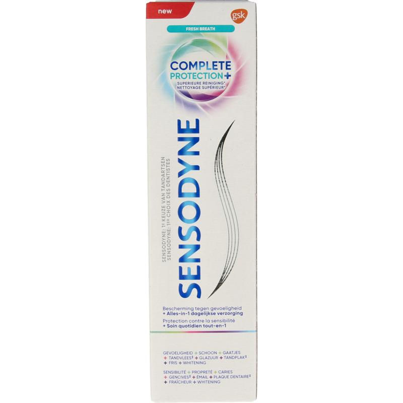 Sensodyne Tandpasta complete protec fresh breath