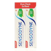 Sensodyne Tandpasta fresh mint 2 x 75 ml