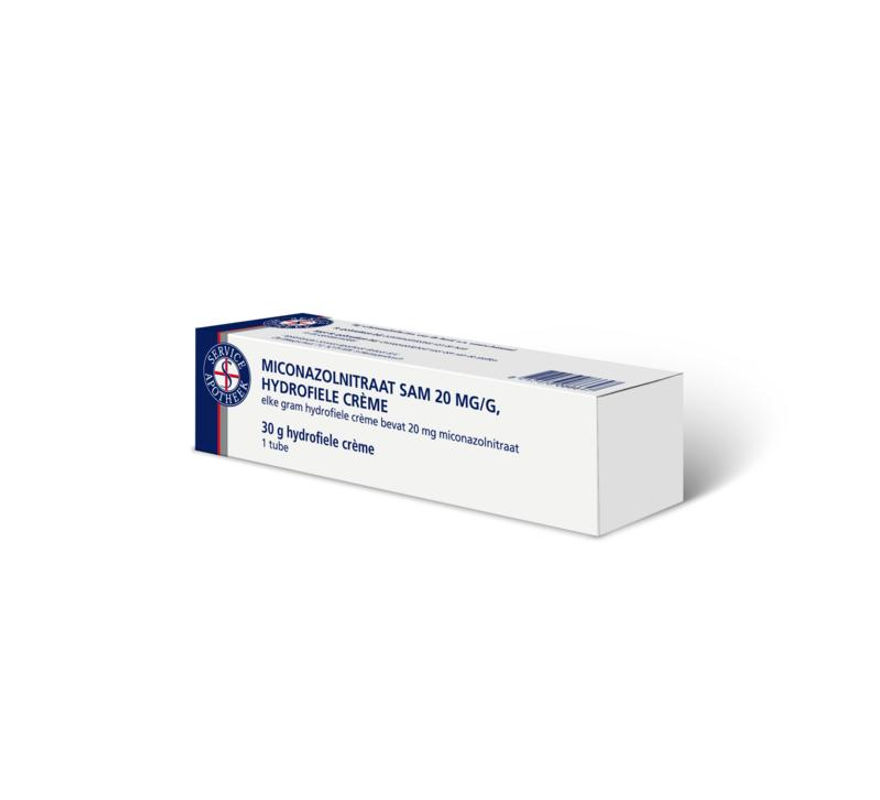 Service Apotheek Miconazolnitraat hydrofiele creme