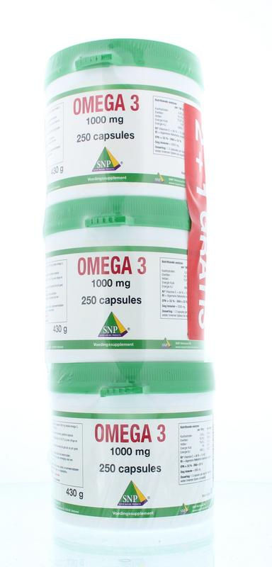 SNP Omega 3 1000 mg aktie 2 + 1