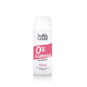 Deodorant spray floral aluminium free