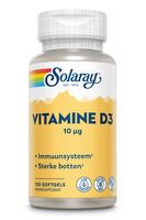 Solaray Vitamine D3 10mcg