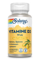 Solaray Vitamine D3 50mcg