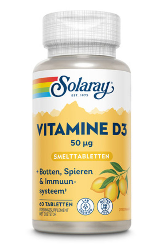 Solaray Vitamine D3 50mcg