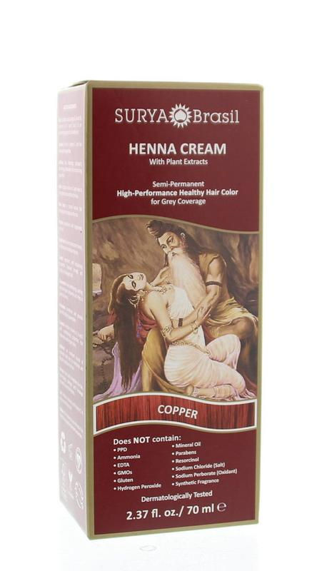 Surya Brasil Henna haarverf creme copper
