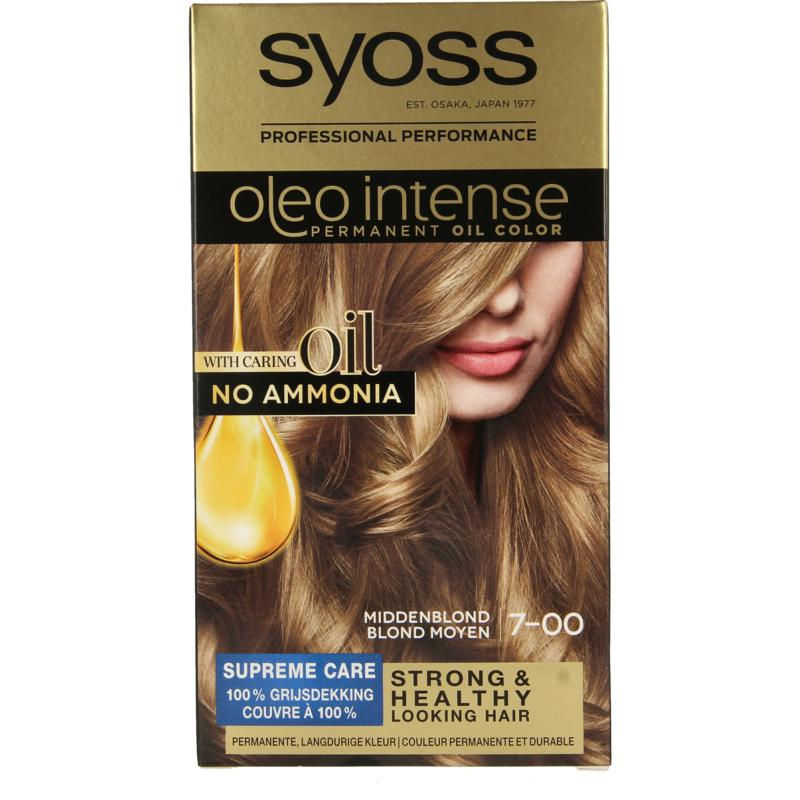 Syoss Color Oleo Intense 7-00 middenblond haarverf
