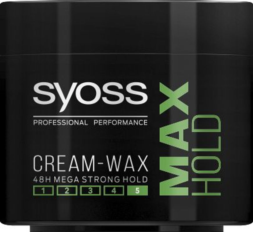 Syoss Maxx hold cream wax