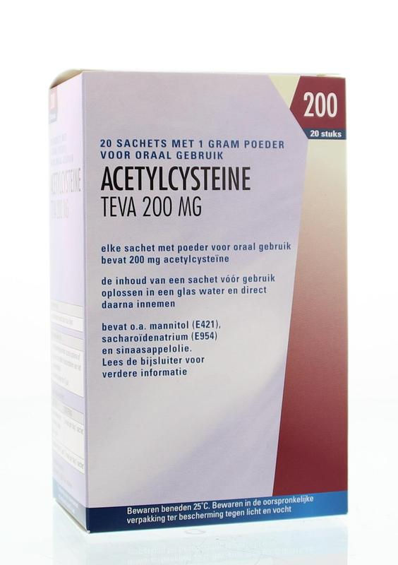 Teva Acetylcysteine 200 mg