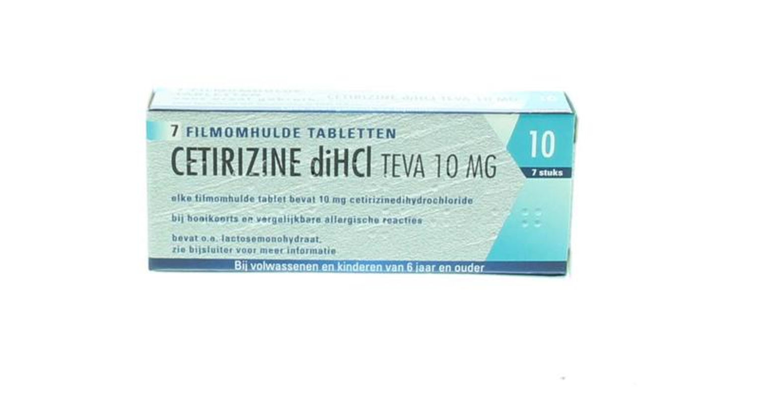Teva Cetirizine DI HCI 10 mg