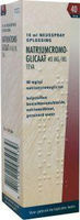 Teva Cromoglicaat spray 40 mg
