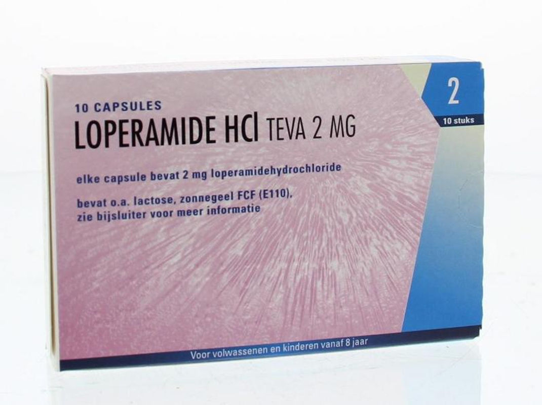 Teva Loperamide HCL 2 mg
