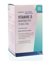 Teva Vitamine D 10 mcg 400IE