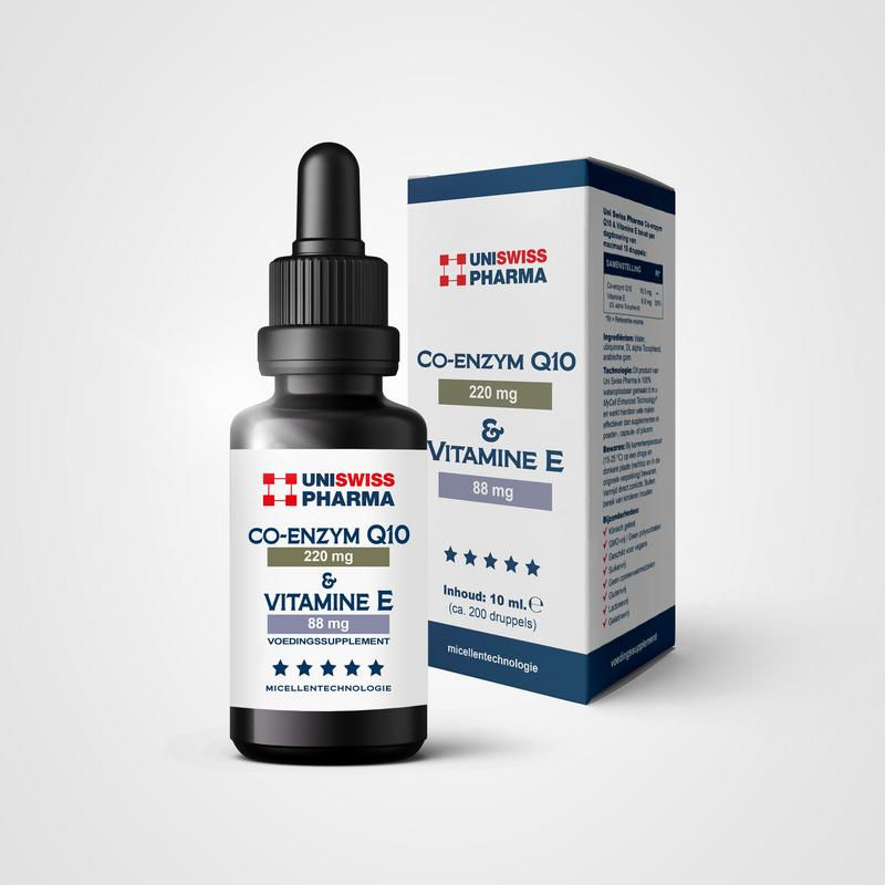 Uniswiss Co-Enzym Q10 en Vitamine E
