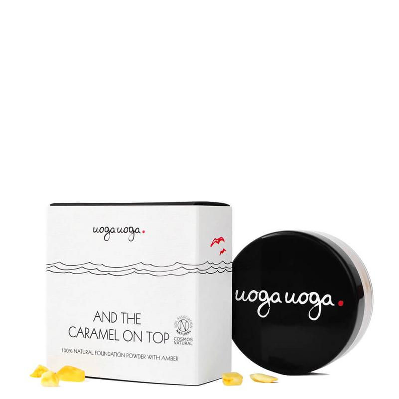 Uoga Uoga Foundation powder and the caramel on top 804