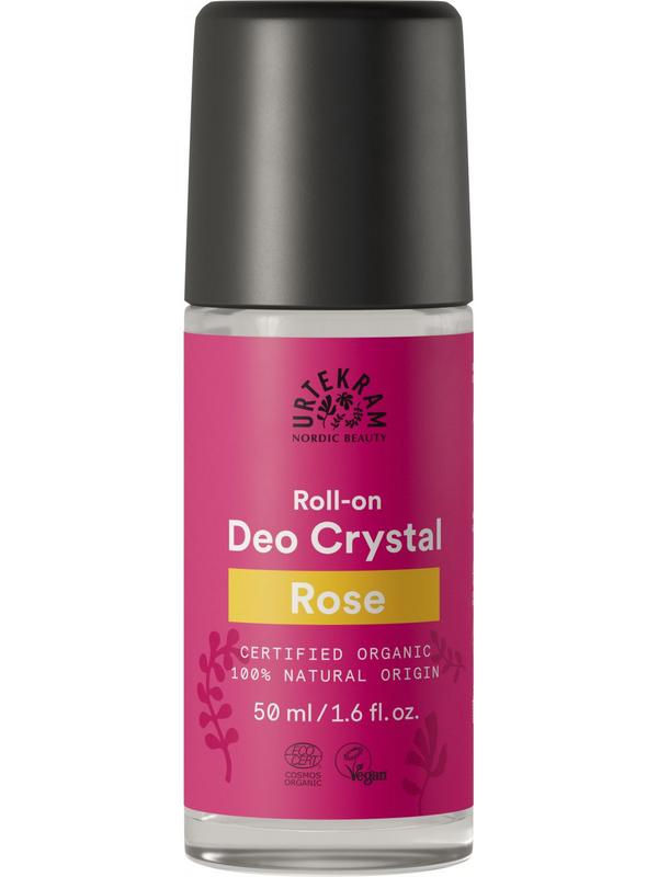 Urtekram Deodorant crystal roll on rozen