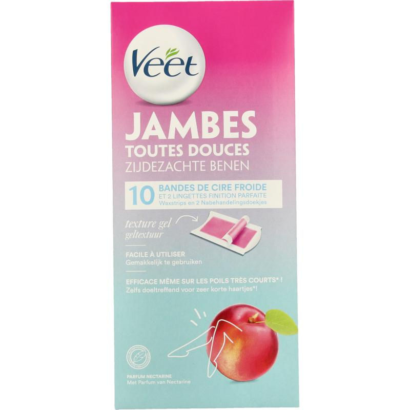 Veet Koude wasstrips benen nectarine