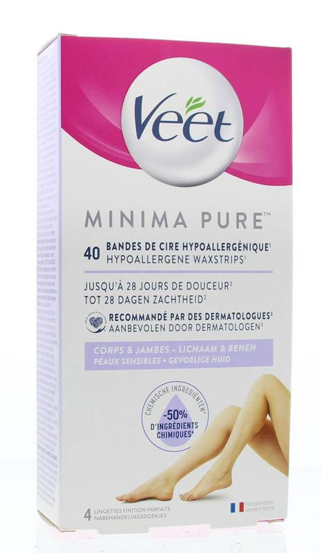 Veet Minima wasstrip benen