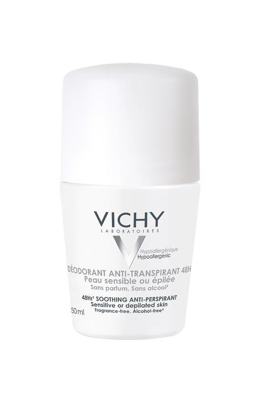 Vichy Deodorant roller gevoelige huid 48uurs bescherming
