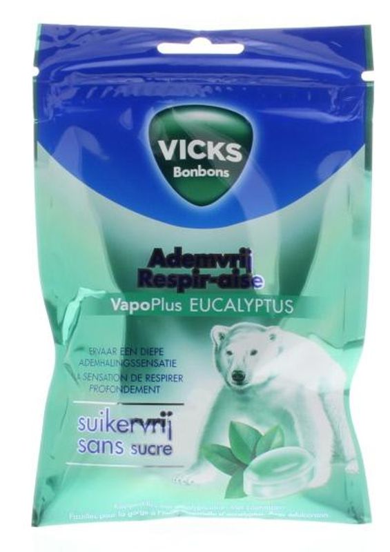 Vicks Ademvrij eucalyptus suikervrij