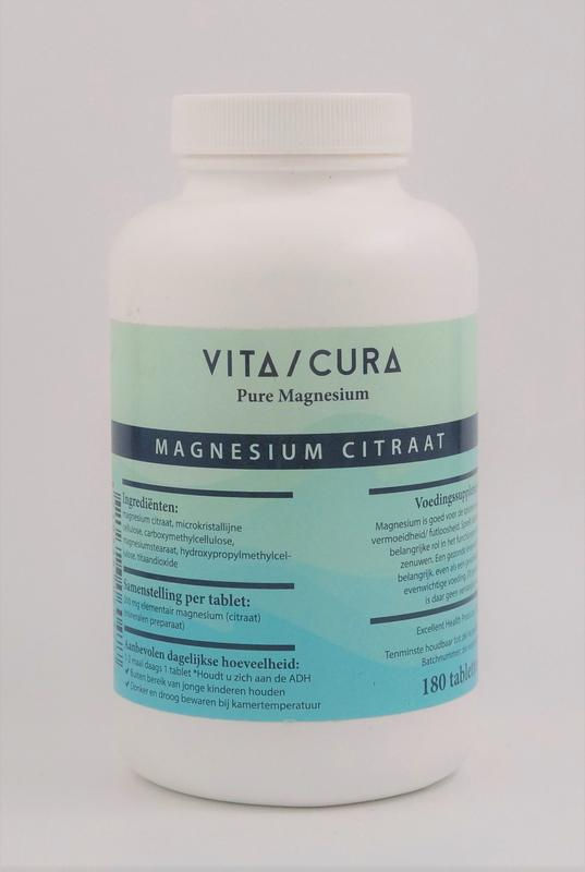 Vitacura Magnesium citraat 200 mg