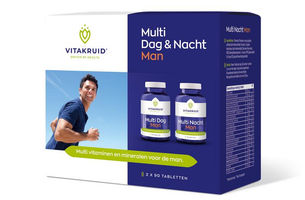 Vitakruid Multi dag & nacht man 2 x 90