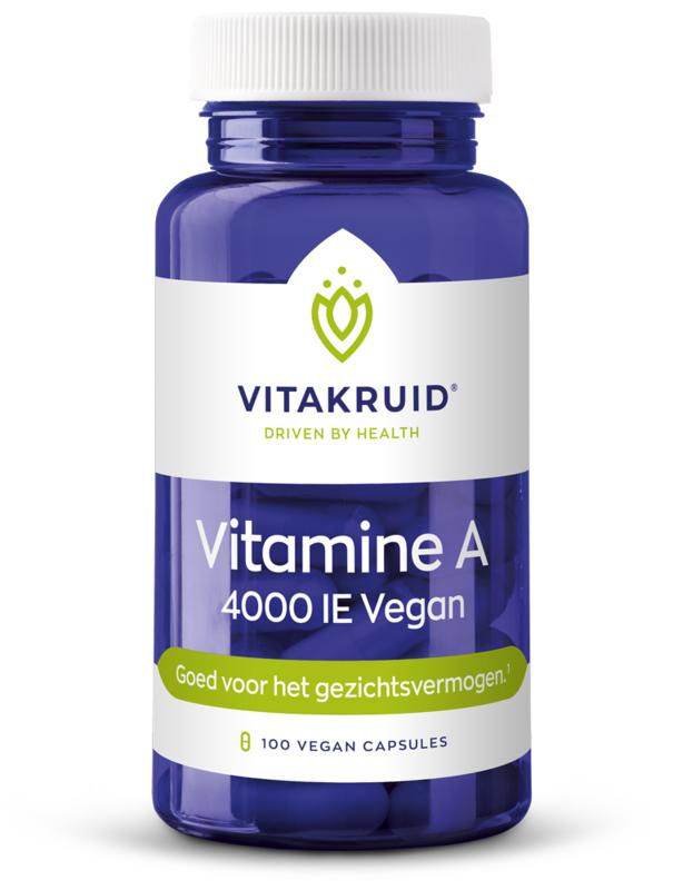 Vitakruid Vitamine A 4000 IE vegan