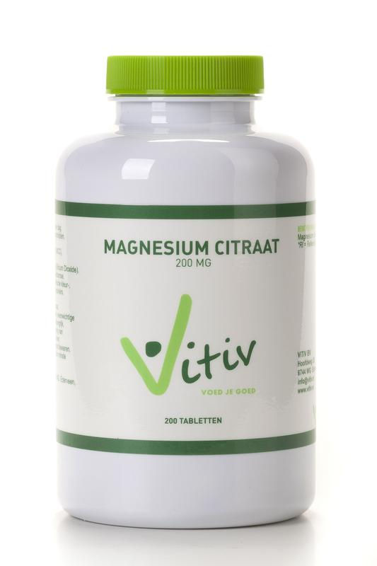 Vitiv Magnesium citraat 200 mg