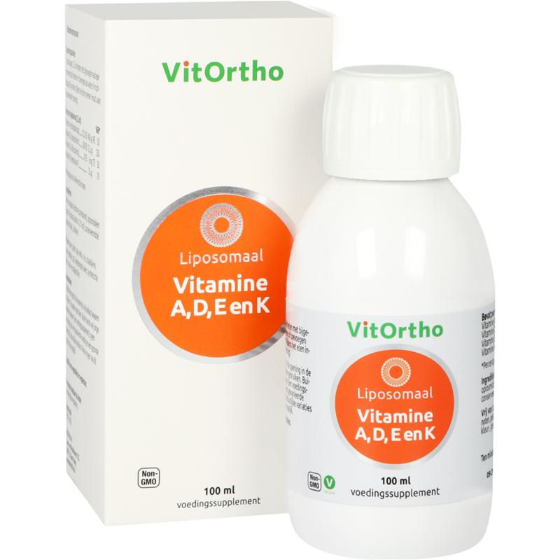 Vitortho Vitamine A D E en K liposomaal