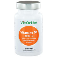 Vitortho Vitamine D3 1000IE