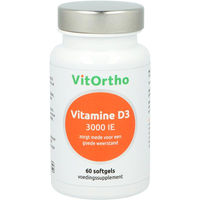 Vitortho Vitamine D3 3000IE