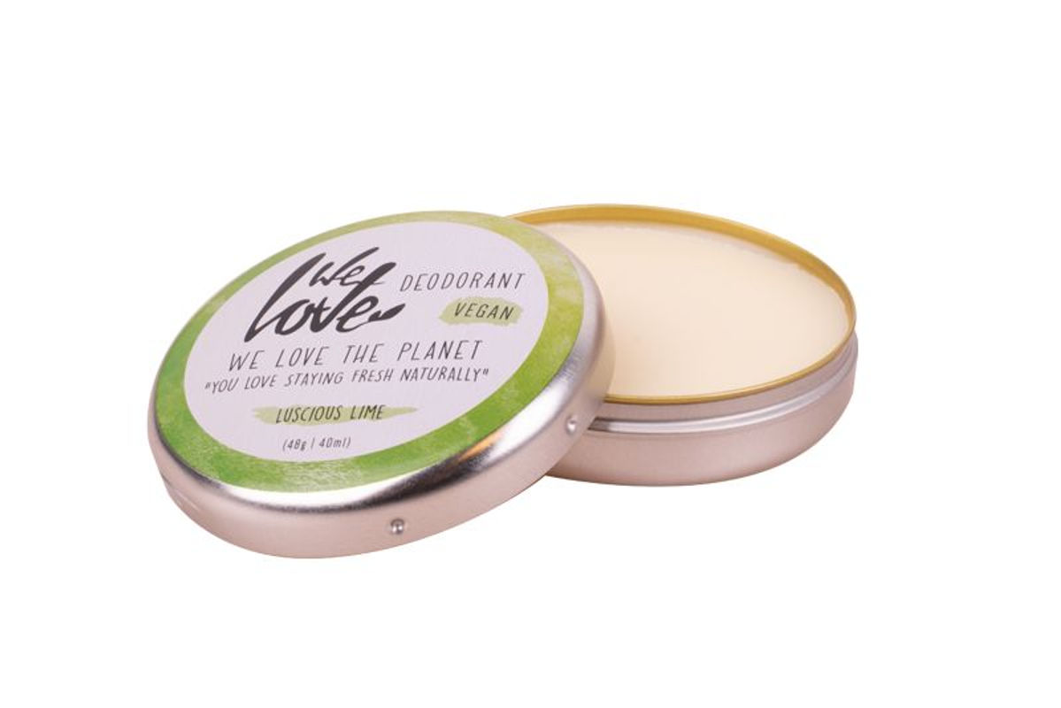 We Love The planet 100% natural deodorant luscious lime