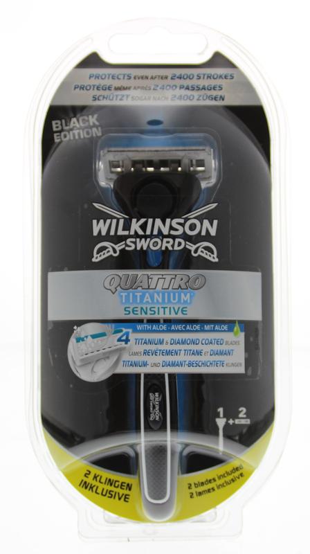 Quattro titanium sensitive apparaat met 2 mesjes