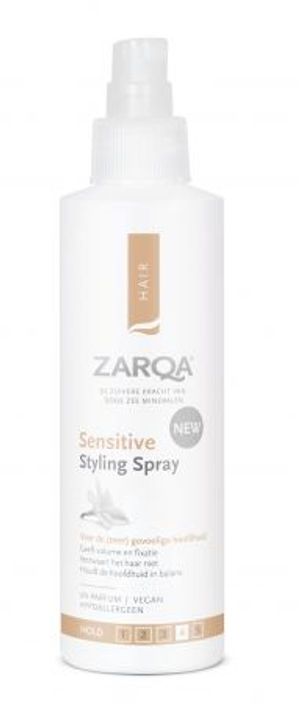 Sensitive styling spray