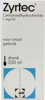 Zyrtec Drank 1mg/mg