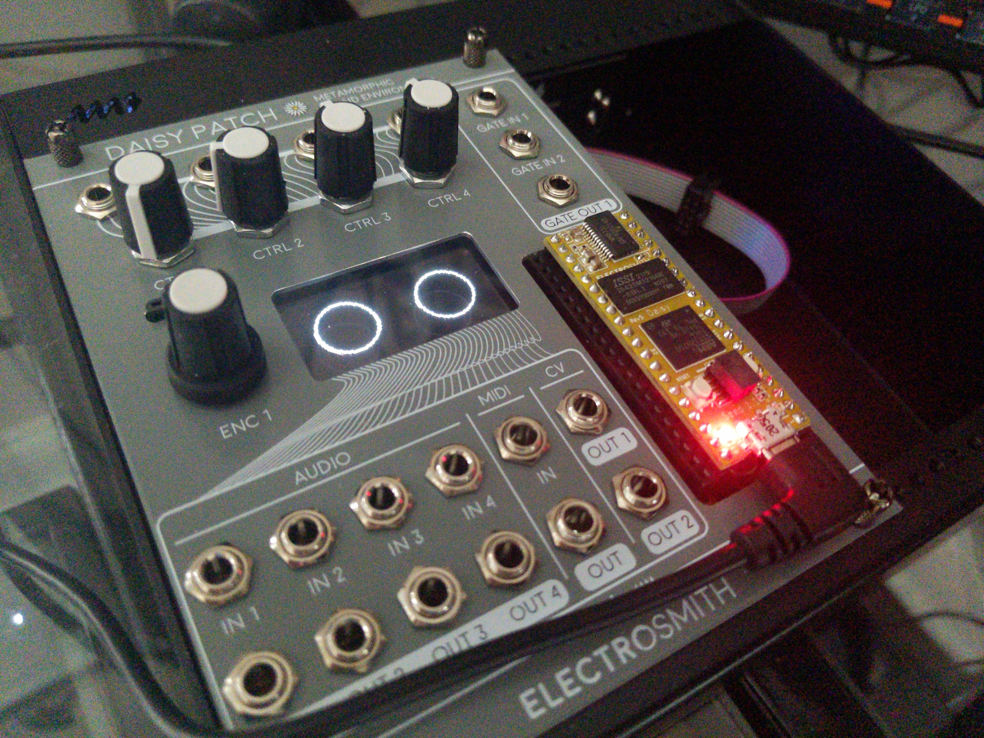 developing custom firmware for Electrosmith Daisy Patch module