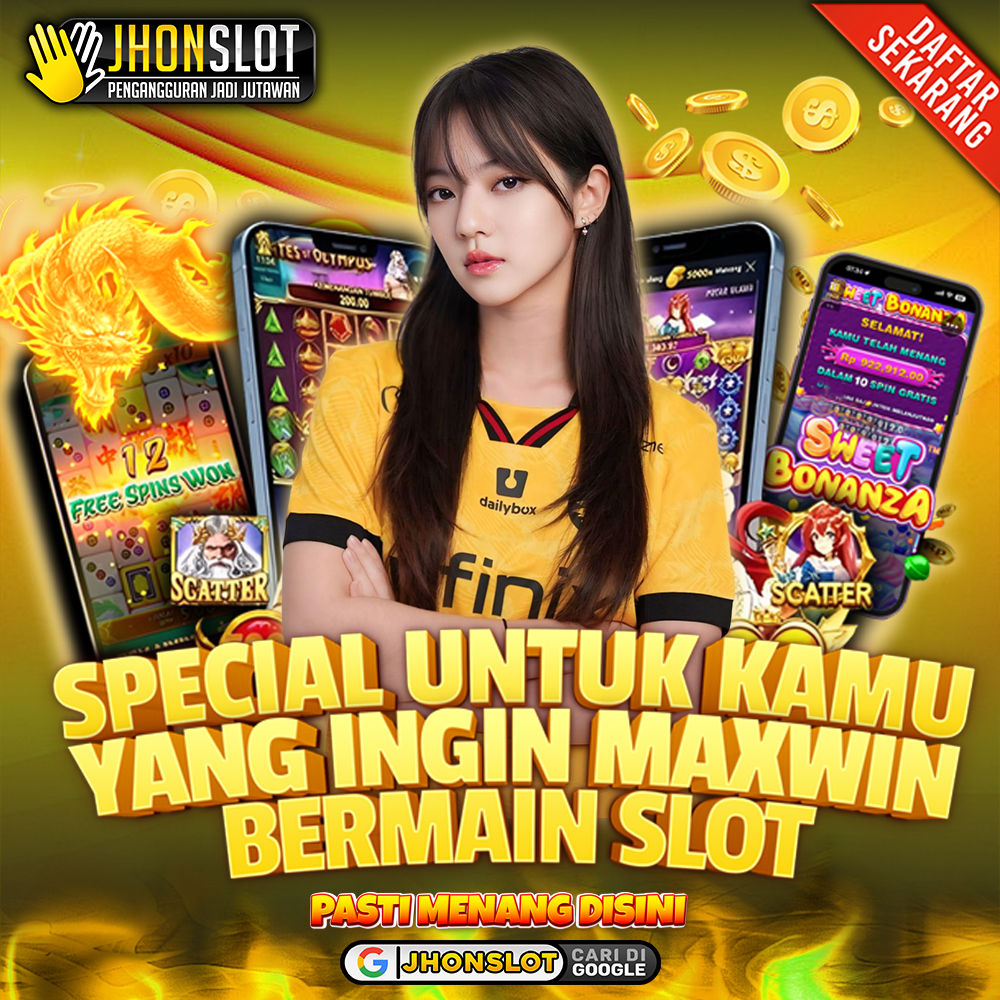 Jhonslot 🔥 Website Resmi Slot Gacor Untuk Kalian Yang Mau Jackpot Harian!