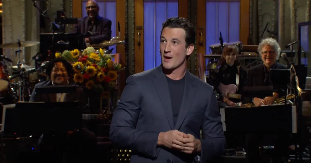 miles teller saturday night live monologue still