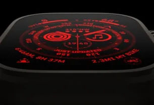 57860 117824 000 lead Apple Watch Ultra red face xl